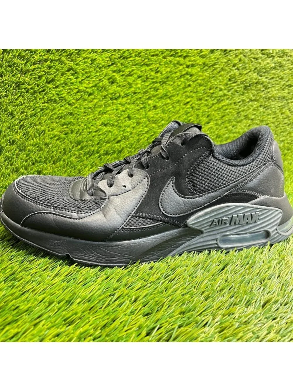 Nike Air Max Excee Mens Size 11.5 Black Athletic Running Walking Shoes Sneakers